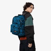 Eastpak Everyday Backpack Out Of Office EP Letters black/blue 27 litres